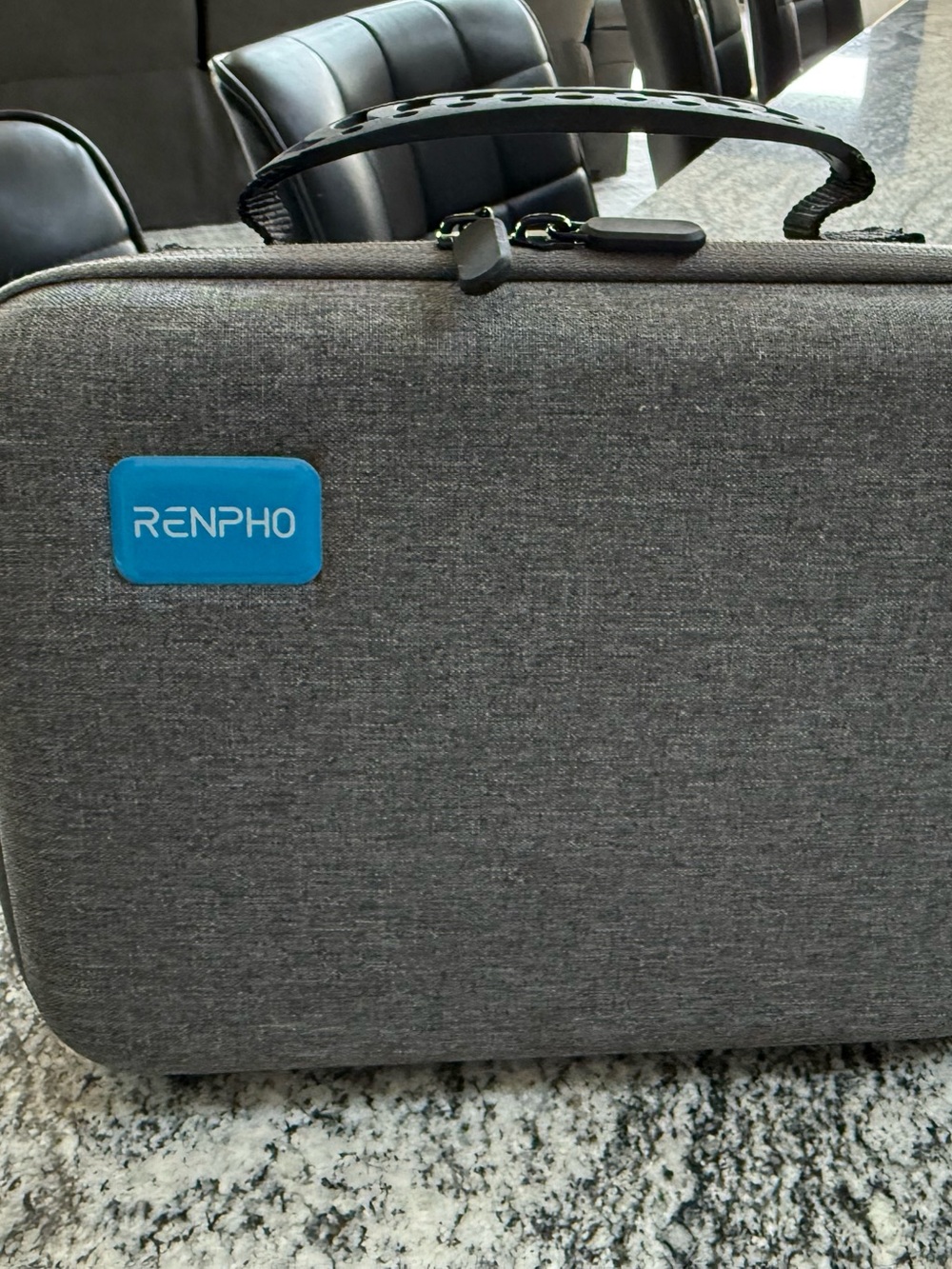 RENPHO Gray Travel Case for Bath & Body Tools